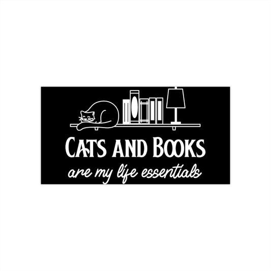"Cats and books"  Stickers